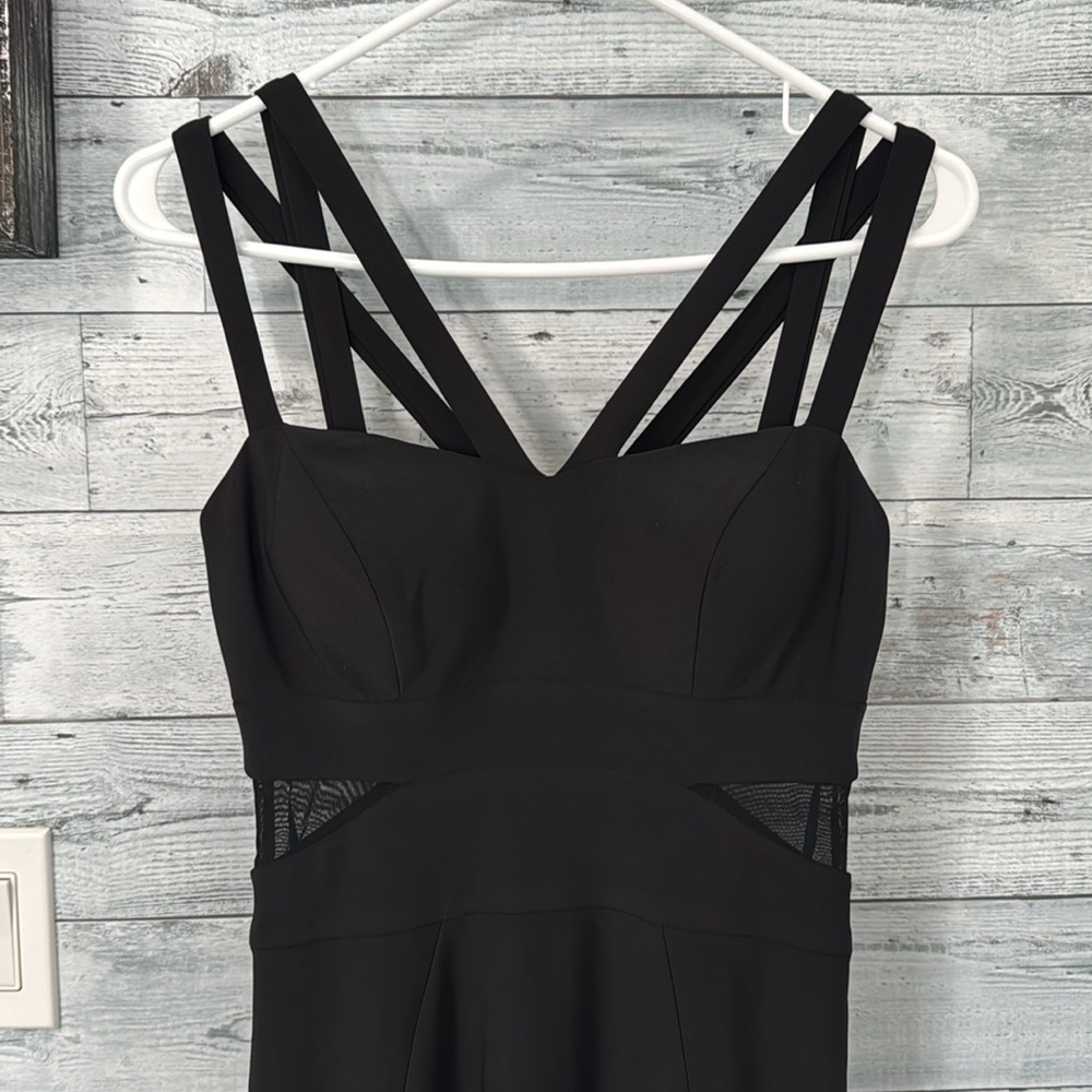 XSCAPE BLACK BODYCON DRESS - Picture 3 of 10